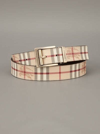 burberry replacement belt|burberry haymarket check belt.